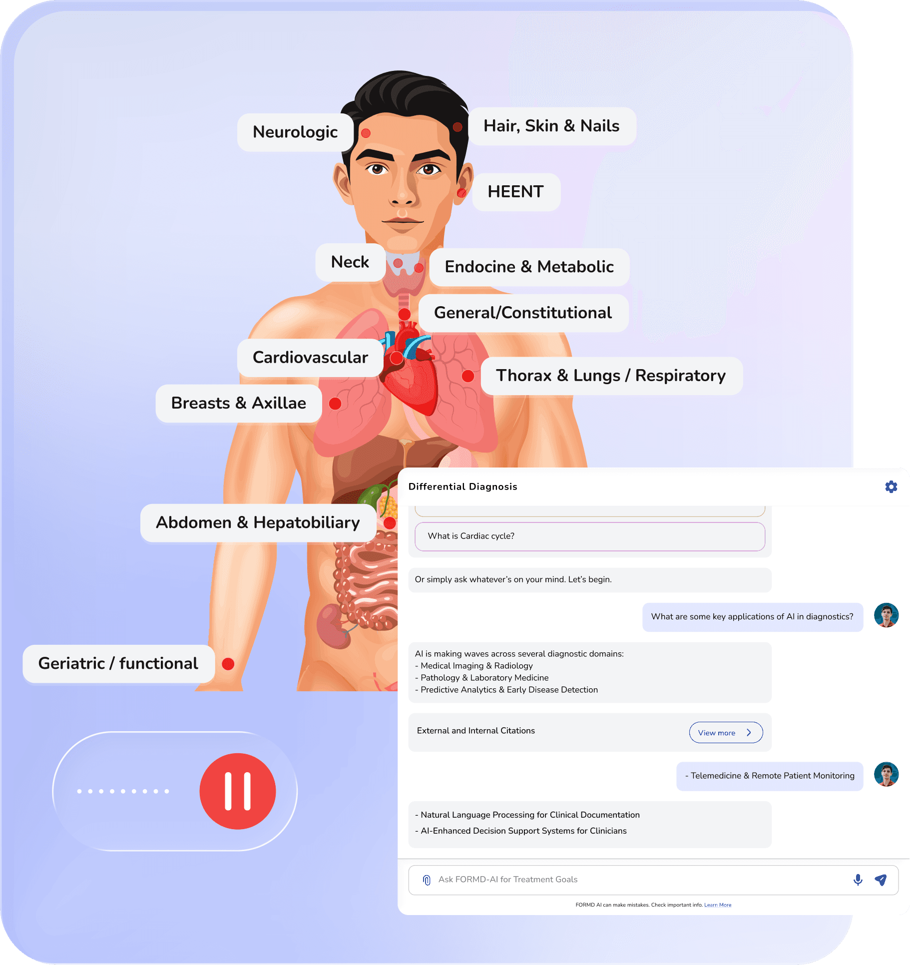 Realistic Patient Encounters + Intelligent Tutoring in One Platform